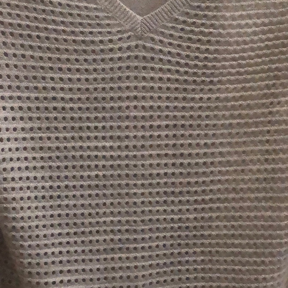 Grey v neck sweater - Picture 3 of 3